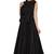 Black crape silk hand embroidery anarkali salwar kameez