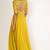 Mustard yellow georgette hand embroidery anarkali salwar kameez