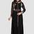 Black georgette zari and sequins work anarkali salwar kameez