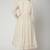 Off white georgette sequins embroidery anarkali salwar kameez