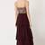 Maroon georgette sequins embroidery anarkali salwar kameez