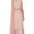 Pink georgette thread and sequins work anarkali salwar kameez