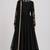 Black silk zari & sequins work anarkali salwar kameez