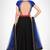 Black georgette thread and dabka work anarkali salwar kameez