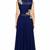 Blue georgette zari, beads and sequins work anarkali salwar kameez
