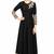 Black silk hand emboridery anarkali salwar kameez