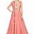 Pink silk zari and beads work anarkali salwar kameez