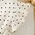 Cream polka dot print cotton a-line fit & flare kids dress