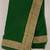 Green jacquard lace chiffon gerogette bollywood saree with blouse piece.