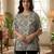 Women’s wrinkle-free microfiber ankle length palazzo set with 2 side pockets co-ord set for casual