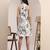 Women’s halter neck sleeveless a-line dress (green)