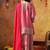 Hot pink banarasi silk embroidered sharara set