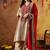 Golden banarasi silk plain kurta set