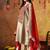 Golden banarasi silk plain kurta set