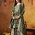 Green tissue crepe embroidered gharara set