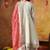 Golden cream tissue crepe embroidered sharara set