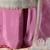 Lilac purple organza plain sharara set