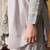 Light pink cotton embroidered kurta set