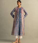 Blue Placket Kurta Set