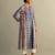 Blue Placket Kurta Set