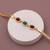 Traditional  gold plated bracelet with lobster clasp