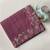 Purple Color Embroidery And Floral,Bird Parttern Work Silk Saree