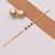 Traditional  gold plated bracelet with lobster clasp