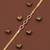 Traditional  gold plated bracelet with lobster clasp