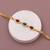 Traditional  gold plated bracelet with lobster clasp