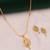 Traditional  gold plated diamond pendent