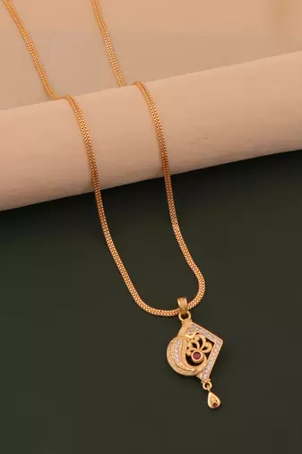 gold plated pendant earrings set with traditional design