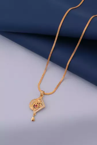 gold plated pendant earrings set with traditional design