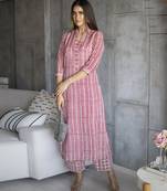 Muslin printed 2 piece set