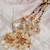 Gold plated tassel multicolor parandi