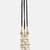 Gold plated tassel multicolor parandi