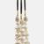 Gold plated tassel multicolor parandi