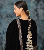Gold plated tassel multicolor parandi