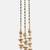 Gold plated tassel multicolor parandi