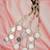 Gold plated mirror white parandi