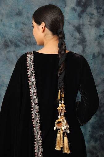 Gold plated mirror parandi