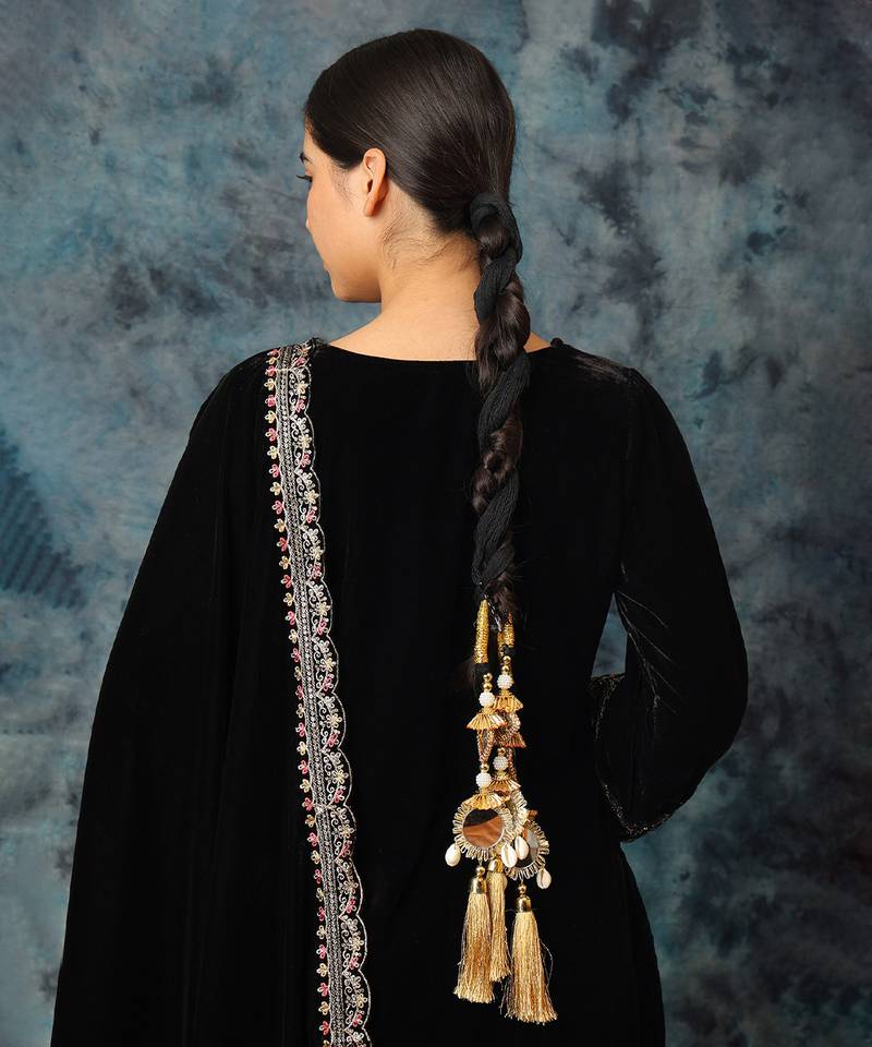 Gold plated mirror parandi