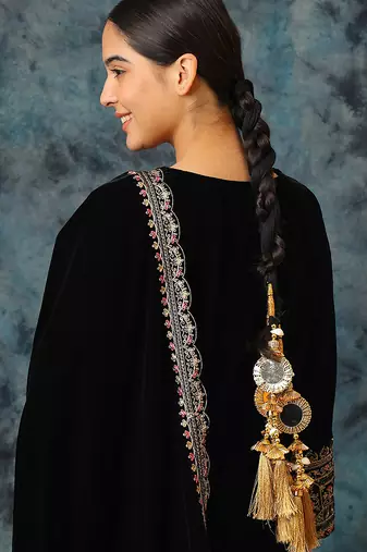Gold plated mirror parandi