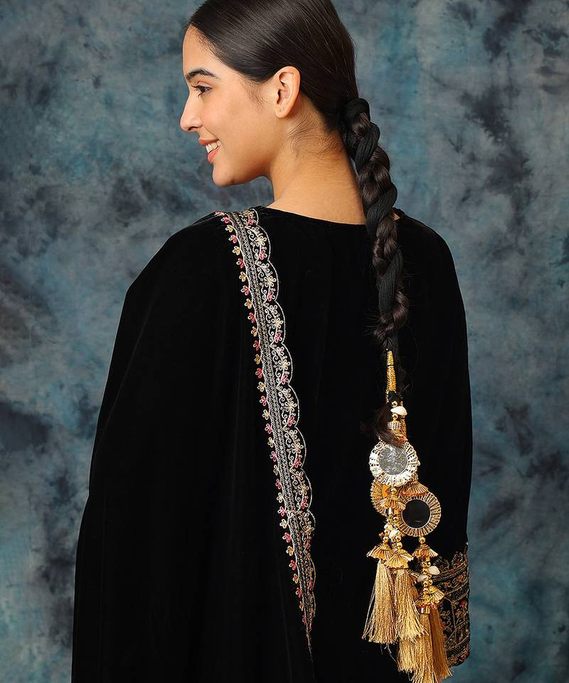 Gold plated mirror parandi