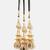 Gold plated gota patti mirror multicolor parandi