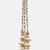 Gold plated tassel multicolor parandi
