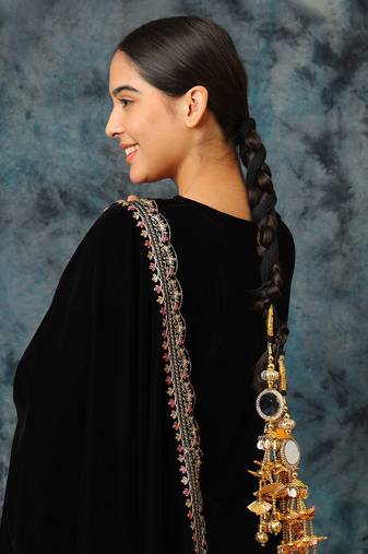 Gold plated mirror parandi