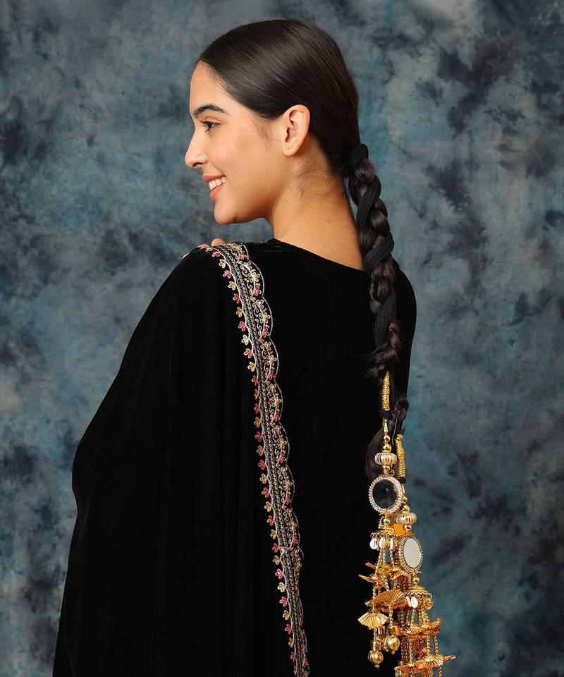 Gold plated mirror parandi