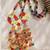 Gold plated tassel multicolor parandi