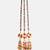 Gold plated tassel multicolor parandi