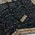 Black Color Embroidery cording & Sequance work Space Silk Saree